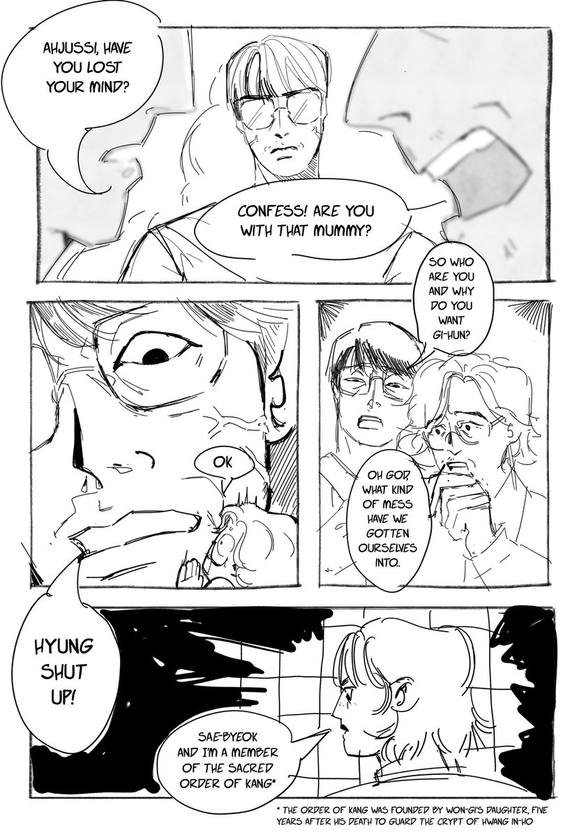 nis_sog's tweet photo. Sketches from the comic about mummy
#squidgame #gihun #sangwoo #saebyeok https://t.co/UNfKa5RNro