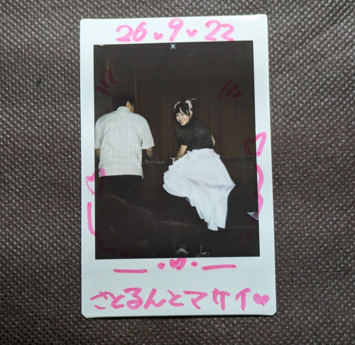 dosat84er's tweet photo. 26.9.22 新栄シャングリラ 

色んなチェキを撮ったとです。
ナナメ↘チェキ意外といいかも

#刹那のセピア
#せつぴあ https://t.co/XphbRBAFdD