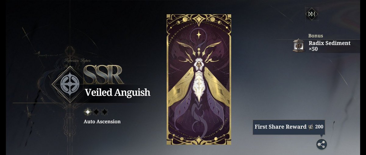 freya_yuki's tweet photo. Results of pulls on the Kaleido Recollections: Astral Reign Walks of All Life Awakening banner:
Veiled Anguish (#Clementine's Wheel of Destiny), Flamebound Navigator (#Corposant's Wheel of Destiny)
#Morimens https://t.co/qgL0sd5F9U