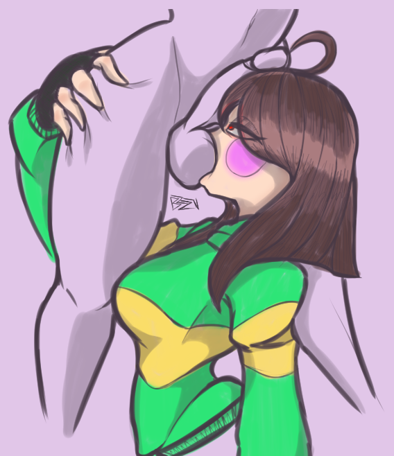BeeZaZaeV's tweet photo. i'm talking' full on, watermelon-in-the-thighs level carnage~
#chara #undertale #commission https://t.co/5XGGQSfVJX