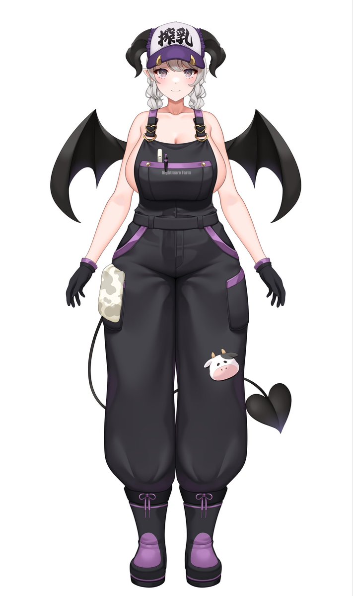 ptrrr_Nightmare's tweet photo. ちなみに
期待通りに裸オーバーオール差分もご用意しております

みなさま、こういうのが好きなんでしょ❓ https://t.co/GLFMsg2PSr