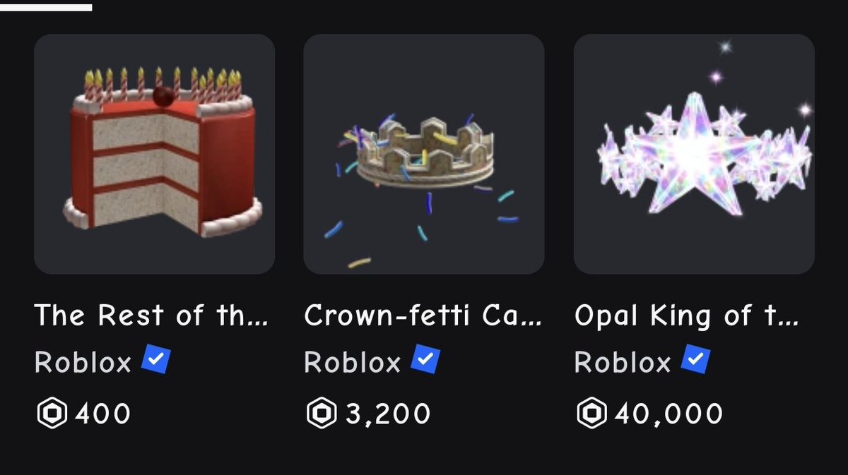 iJanzzo's tweet photo. 3 NEW ITEMS #roblox https://t.co/64EgTiRscQ