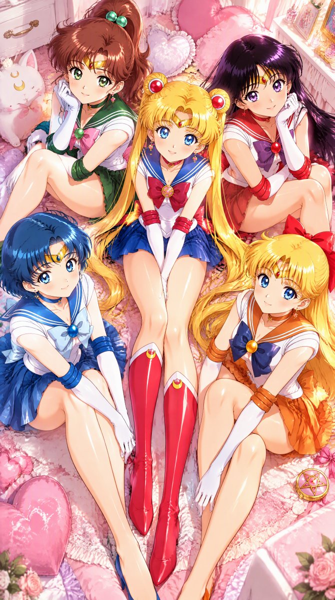 sumo2028's tweet photo. 戦士たちの休息時間🌙✨️

#セーラームーン #SailorMoon
#SailorMoonArt #DigitalArt #美少女 https://t.co/F58yrUraEm