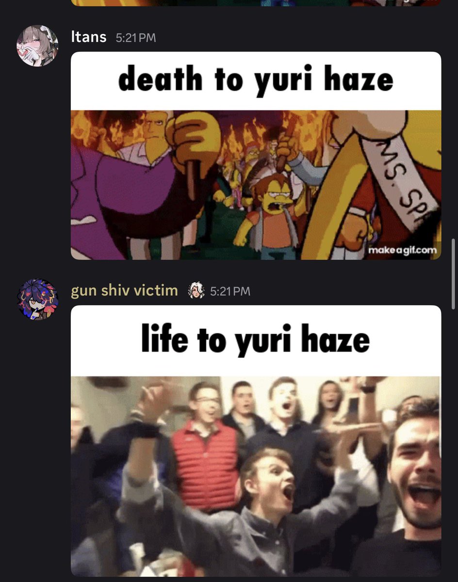 moonlooep's tweet photo. @haze_OSIC LIFE FOR YURI HAZE (I MADE THE GIF) https://t.co/BHrTwlzl62