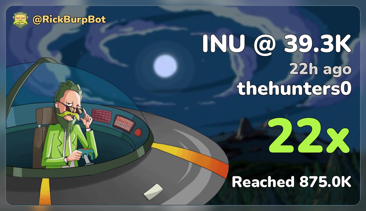 dehunter0's tweet photo. 22x🔥 profit made from my call on $INU 🕊️
🌟 Unlock the secrets of the market 🌟 Join my exclusive VIP group and trade like a pro 🚀
Join my alpha group 🪐;
https://t.co/ZXEa0wrow4
#inu #RHmeme #RobinhoodChain #MemeCoin https://t.co/9YOkLOcJaG