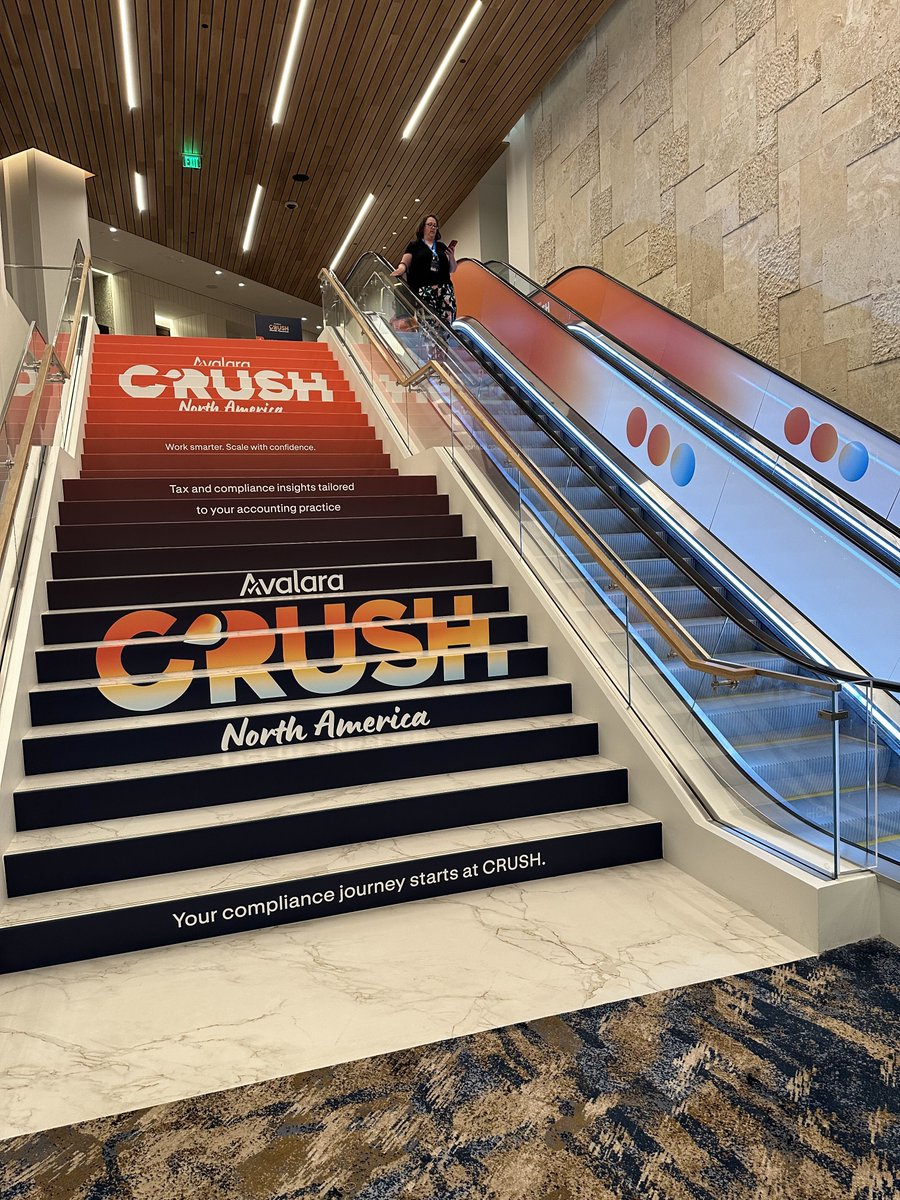 avalara's tweet photo. #AvalaraCRUSH week is here! What are you most excited for? https://t.co/wTnjGwnFRj