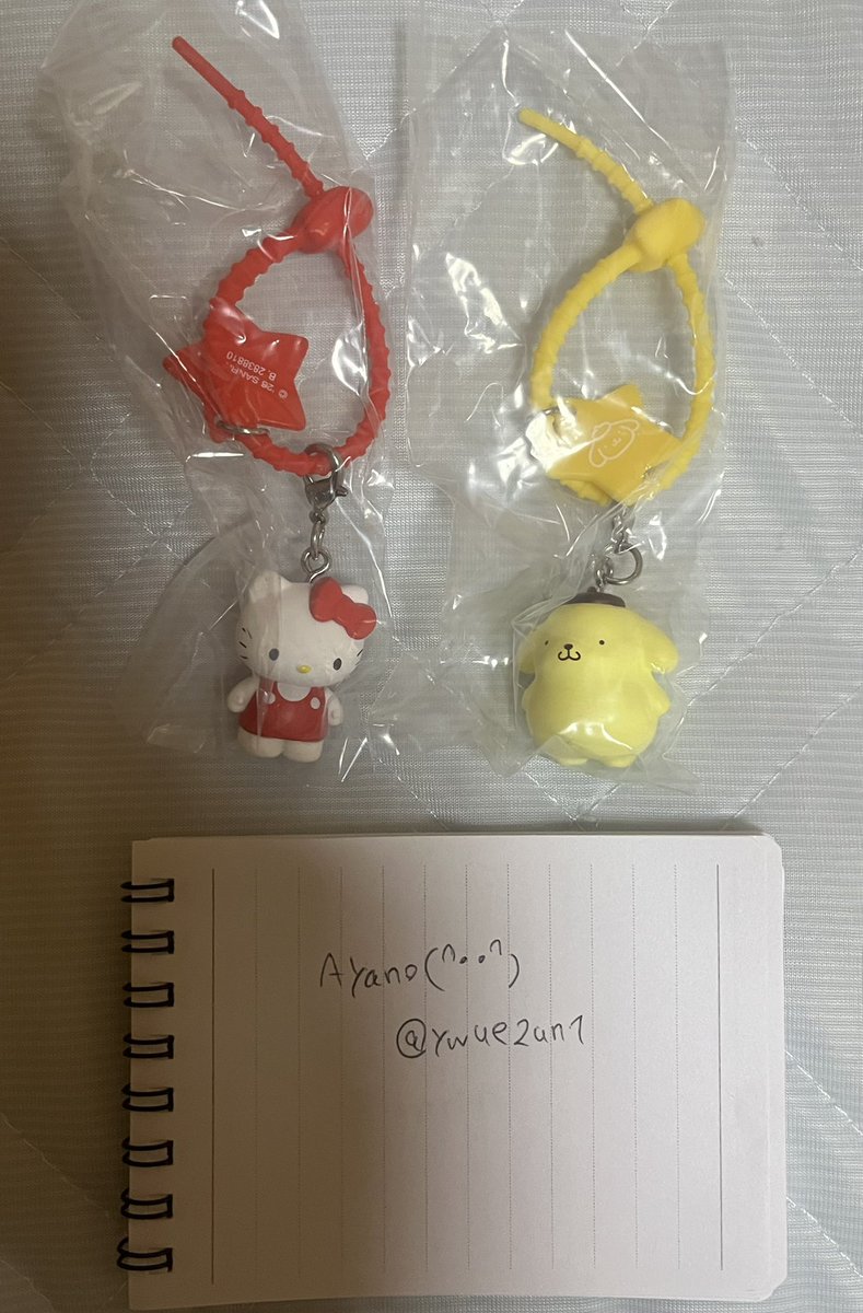 ywue2un1's tweet photo. 【交換】サンリオ サンリオキャラクターズ ななほしカラフルマルチチャーム

譲:キティ、ポムポムプリン
求:同種 シナモン、クロミ

本日池袋、26新宿、27.別日都内手渡し又は郵送可能。
出来れば纏めて。 https://t.co/0YH7dNboRW