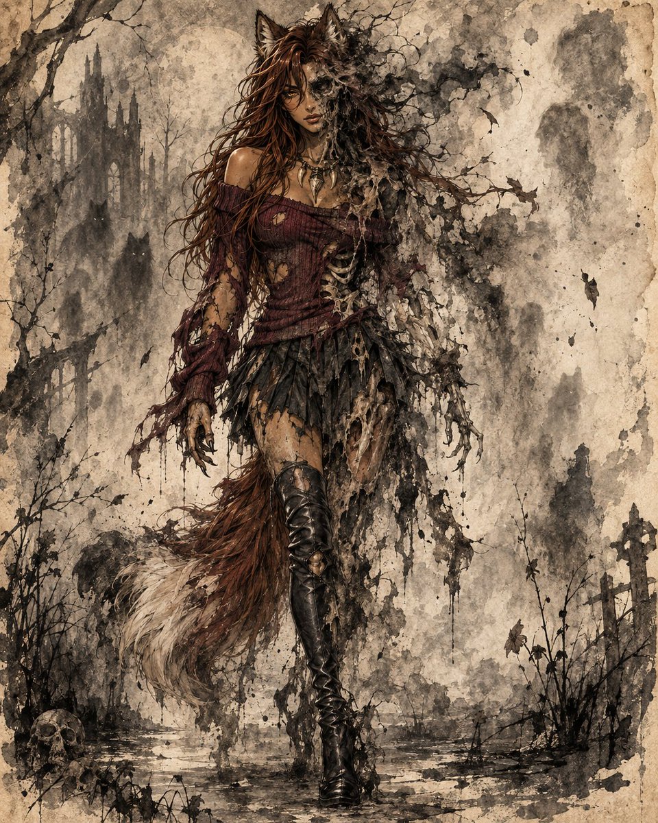 SpliceandWolf's tweet photo. Guuuuys!!!!   I forgot the prompt!!!!  LMFAO!!!!   I am the worst user of this platform ever.   

https://t.co/OVMfykFloX https://t.co/W8XH1WhvQy