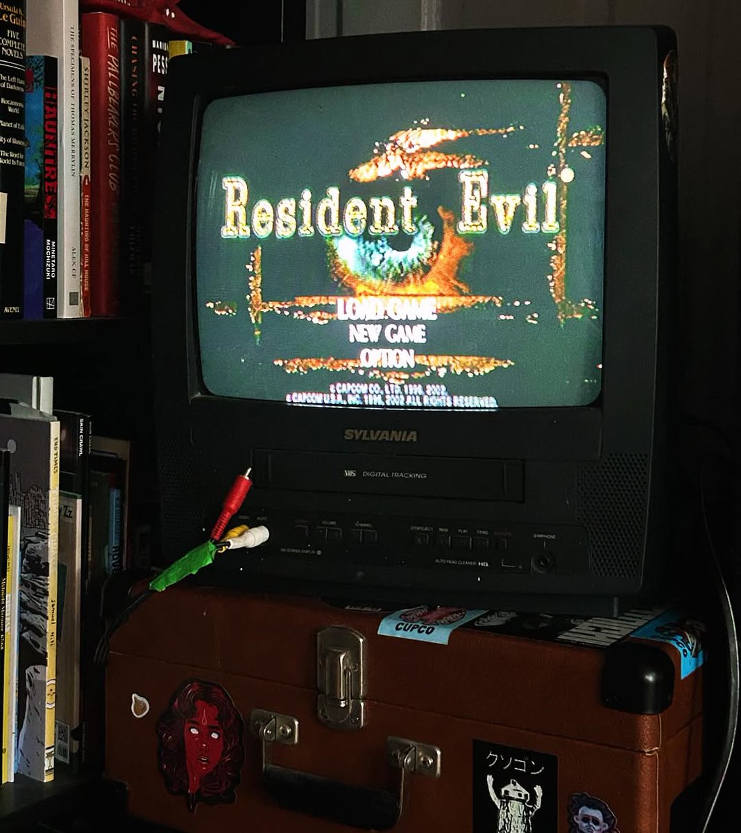 bryan_filth's tweet photo. Back in the survival horror world, it seems. https://t.co/GpqYU6Czfl