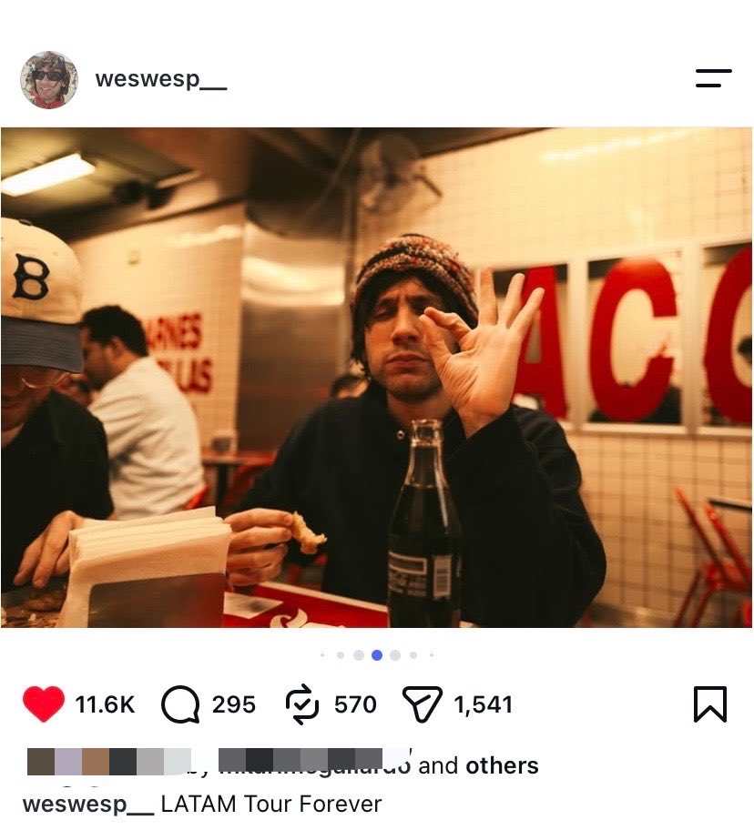 bowermuse's tweet photo. ellos mismos dejaron en claro cómo los dejaron los shows acá así que no me preocupo https://t.co/Kew8aKEWLq