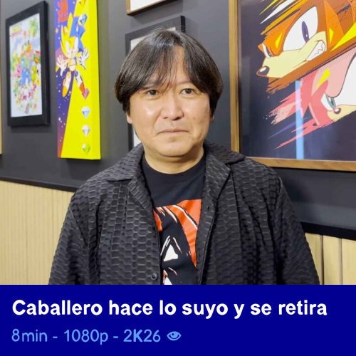 FeilexYT's tweet photo. Creo que hoy es el día perfecto para recordar que estamos posiblemente ante la última década de Takashi Iizuka liderando al Sonic Team. Ya que quedan 9 años para que se pueda jubilar, este tío literalmente va a luchar para llevar a Sonic a su maximo prime e irse tranquilo. https://t.co/KvvjkYE1qi