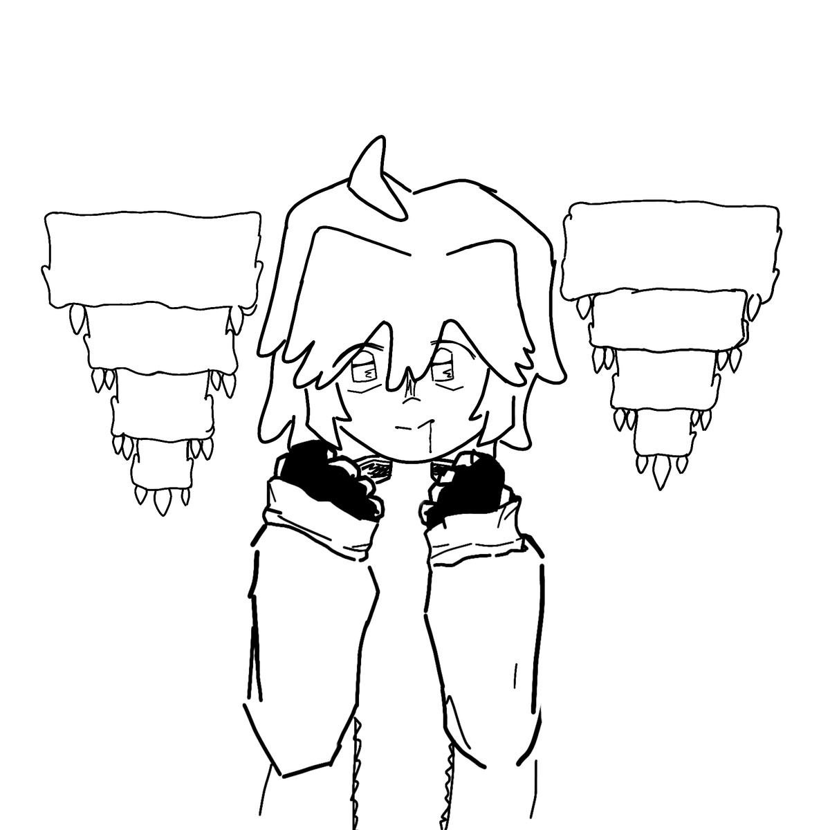 BYEBYE_115's tweet photo. Creo que me está quedando muy increíble xD

Le hice más grande los brazos, no me gustó que su cabeza parezca un poco así que le hice 2 montañas

ME ENCANTO!!!! https://t.co/IHi31UHRx1