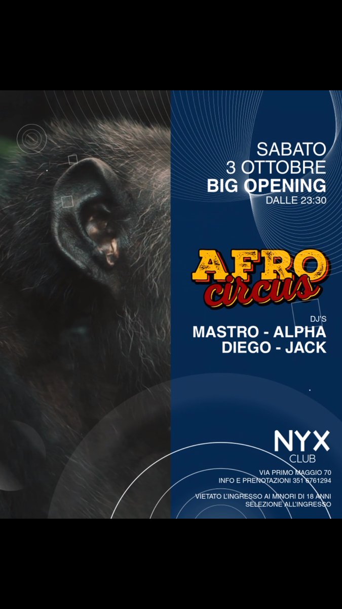 linodelbianco's tweet photo. Opening Party discoteca Nyx Ancona
Liste, tavoli 3394339511 Lino https://t.co/PYcoiBqJII
#openingparty #ancona #nyx #3ottobre #afro #veritànascoste #gfvip #Federica #23settembre #Colaprico #Zuppi #Tajani #Milo #Vespa #Casalino #Giulia #Marchetto #Chiara #Notte #Gentiloni #Orsato https://t.co/0JwwmYTYaF