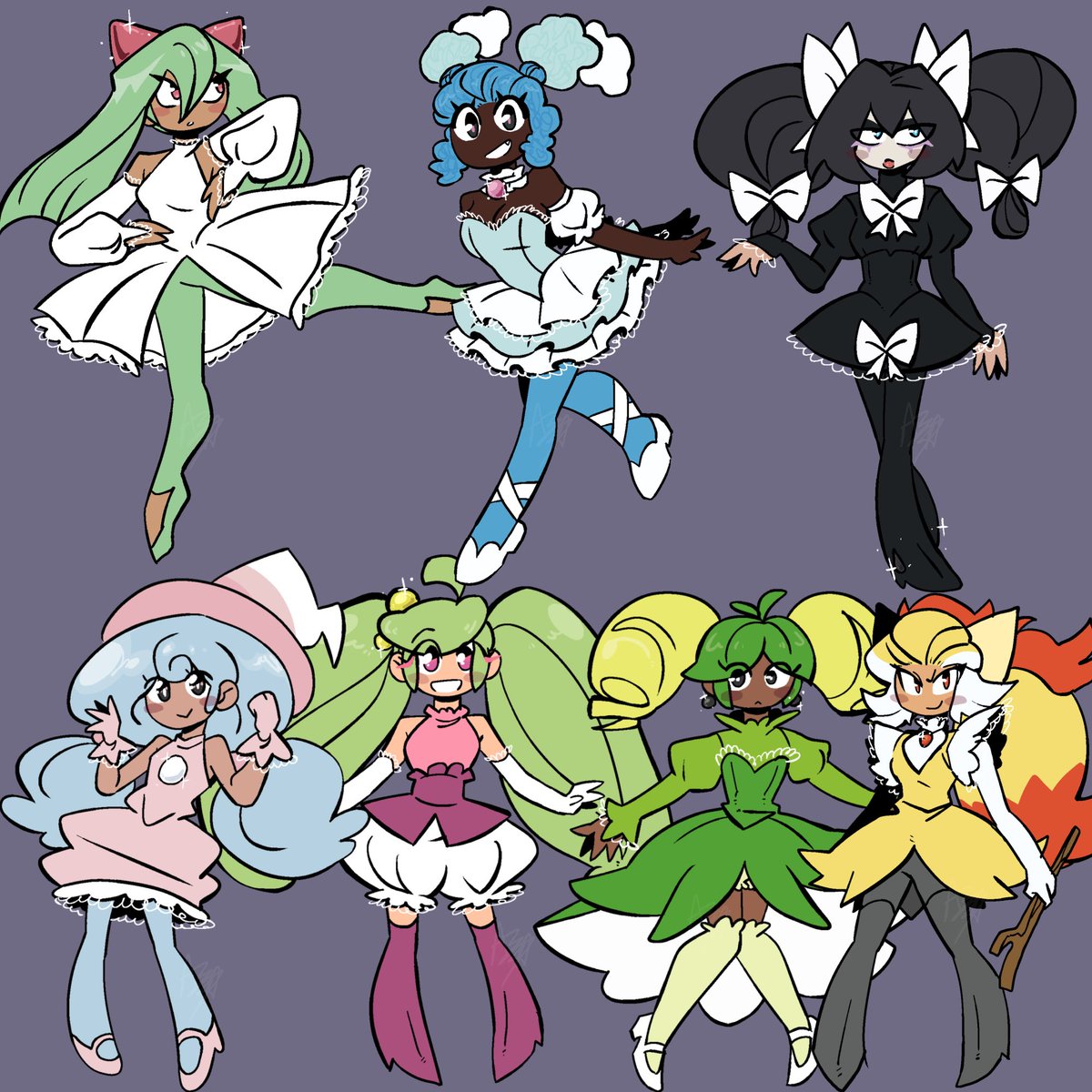 Azmoonshine1's tweet photo. magical girls… https://t.co/tTXjtxIkjF