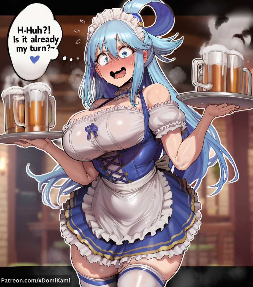 xDomiKami's tweet photo. Konosuba Aqua - Futanari Bar (1/4)

Uh oh... Sylvia had too much to drink again. Hang in there aqua!!

Full Set on Patreon (84pg) https://t.co/5U0rbMmRN6 https://t.co/U6hdE8Oahg