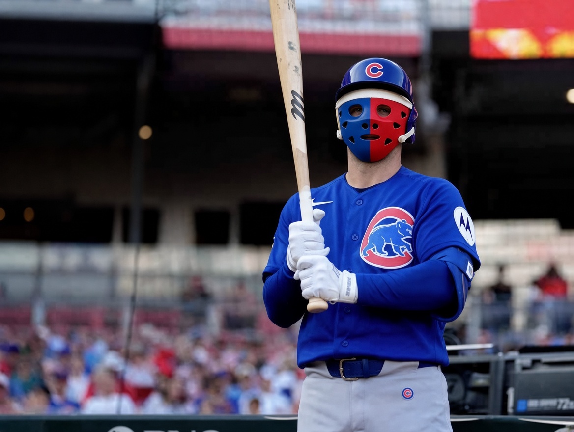 CubWin's tweet photo. Game one of the playoffs and Bregman walks to the plate wearing this. https://t.co/miZGnyLjL0