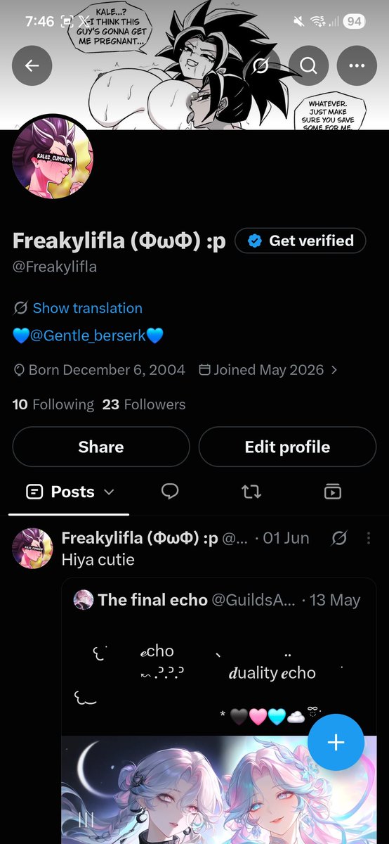 FUSIONWHORE69's tweet photo. Sigh welp ig I just decided to login back into these two fucking accounts lmao https://t.co/q8QHlzH5TN