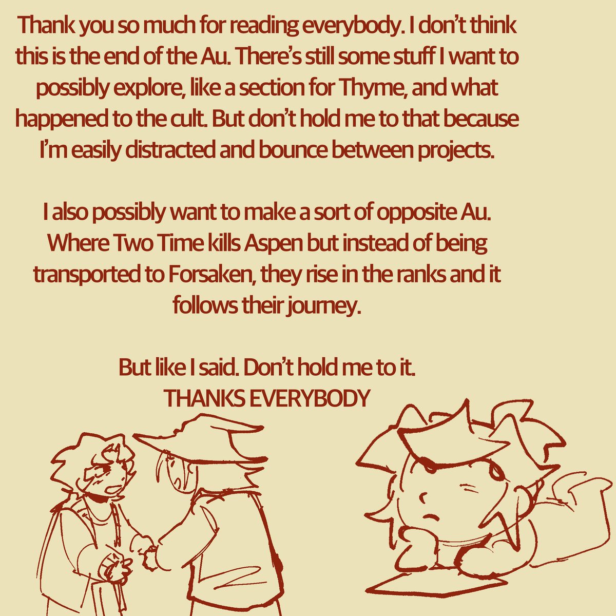 Maybemeidk29121's tweet photo. Just some details and info about the Excommunicated comic forsaken au (trademark) https://t.co/PE0r7xgZE7