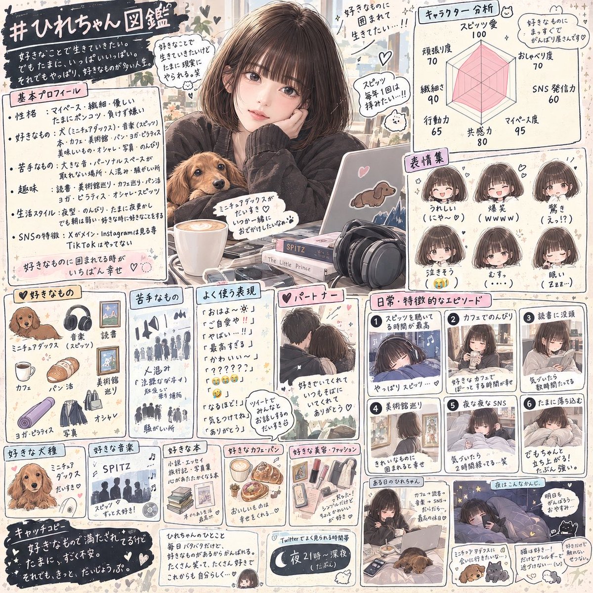goYM71D's tweet photo. 流行りのプロンプトお借りして土台にしつつ自分なりにカスタムしました❣️
こんな感じですが仲良くしてくれたら嬉しいです🫶🏻️︎💕
新たなフォロワーさんも募集中です🙏🏻 ⟡.·
無言フォローでお迎えします👍🏻♡ https://t.co/793DGg0C2e