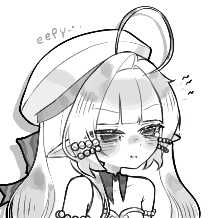KotokiChie's tweet photo. the automatic face that comes out when you're sleepy.... ~ ♪ https://t.co/FNze1epaa9