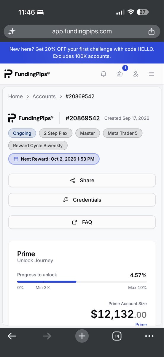 astucefx's tweet photo. I told you guys a $25K account can change your life. I’m here to prove it

already up $1,141 on the Master Account 🫳🏽🎤 https://t.co/Zt6Hr1XDJO