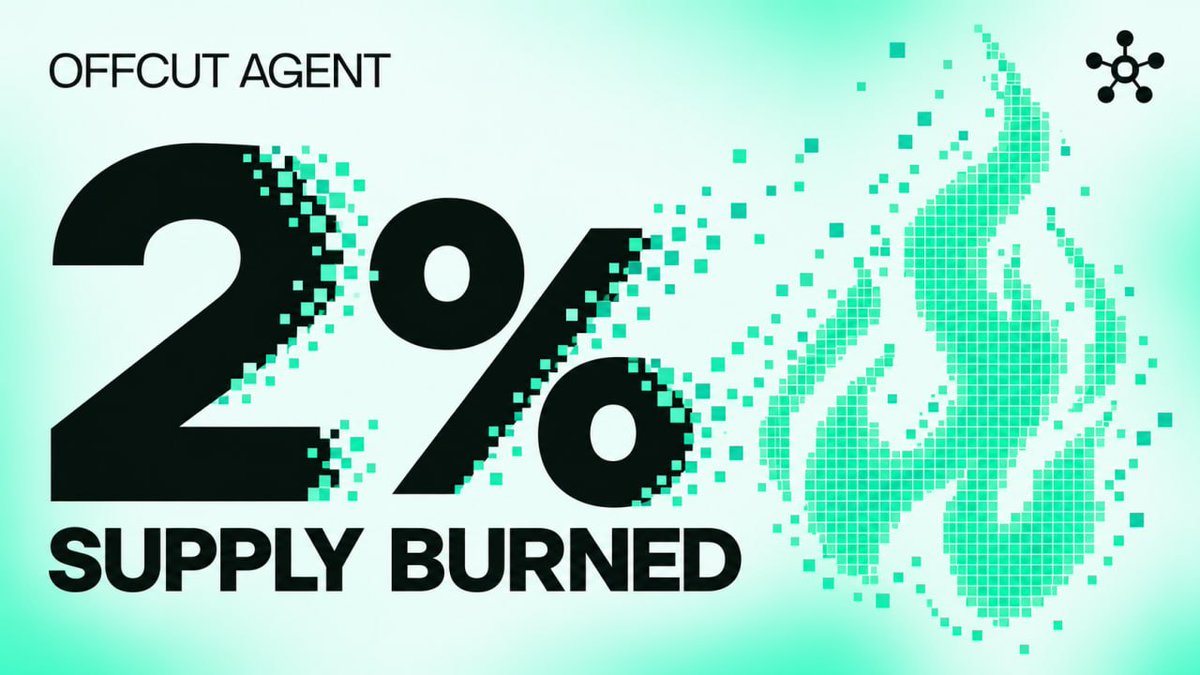 offcutagent's tweet photo. Our token allocation is burned:

https://t.co/hnez4IfMOC https://t.co/sfvY5zjIIt