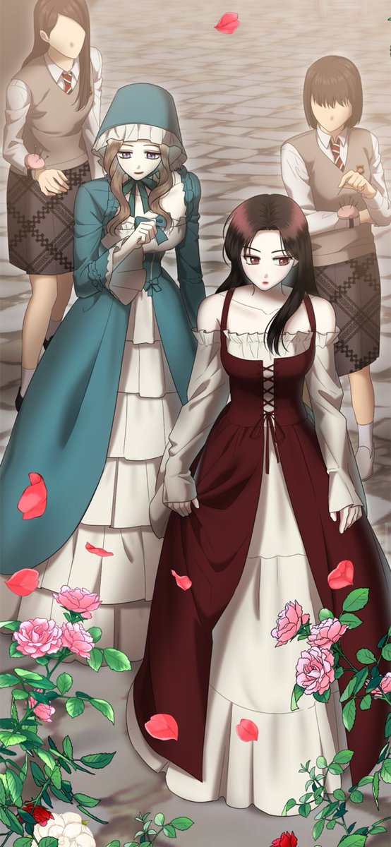 favkael's tweet photo. i hate sisters being put against each other in manhwa but when there’s a real reason and it’s more complex than usual? i will eat it up. like when there’s parents are making them compete it’s so good https://t.co/SFGjaFuN85