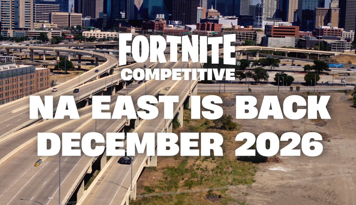 fearhq's tweet photo. 🚨🚨NA-EAST IS BACK IN FORTNITE COMPETITIVE COMING DEC 2026

HOW WILL THIS AFFECT COMP? https://t.co/2PIc28EOoX