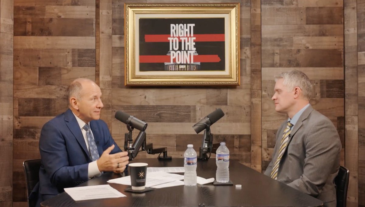 RepublicanStudy's tweet photo. 🚨 Republicans are putting America on a path toward fiscal responsibility.

On the newest episode of Right to the Point, @RepSmucker and @AFPHQ Senior Fellow @KurtCouchman discuss how to fix the broken budget process and restore fiscal sanity.

Tune in to this MUST-LISTEN episode ⤵️

https://t.co/hz5zJ0wqWD