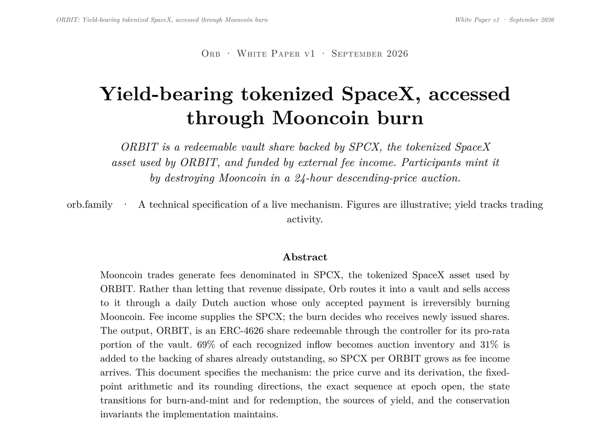 mooncoin_it's tweet photo. ORBIT WHITEPAPER IS NOW LIVE!

https://t.co/8qVQWSLdqL https://t.co/XJBqSR377b
