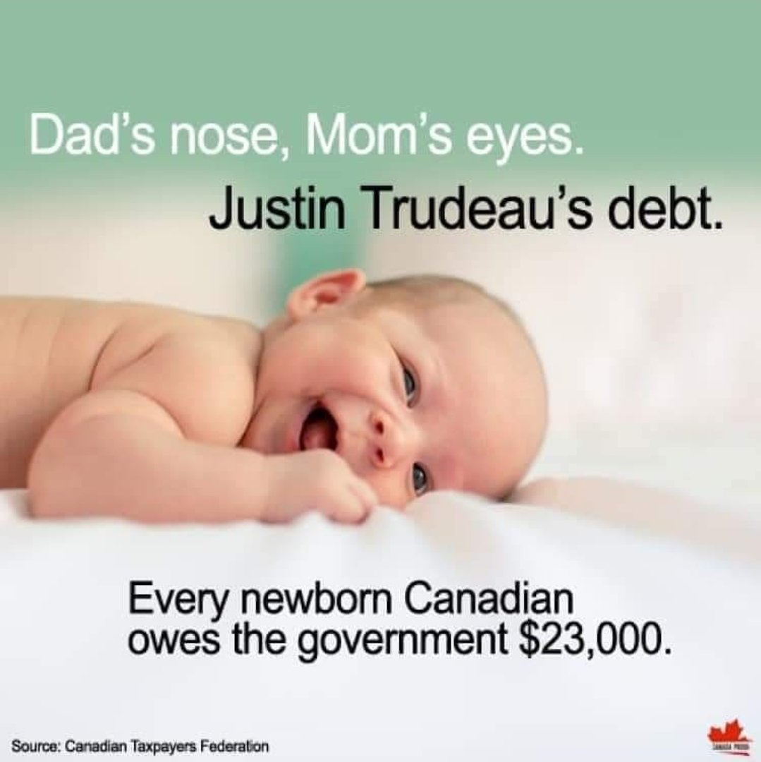 MichelleLA1981's tweet photo. Wow, this was from 6 years ago and the number is well over $30,000 now! Congratulations Canadians, you are voting our youths futures away! https://t.co/7tGZkOVhez