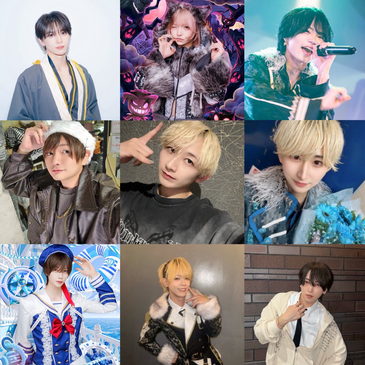 _urrrd_'s tweet photo. 推しメンいないからちょっと前に自分で作った好き顔9選でも置いとくか https://t.co/WG9L1Ly93F