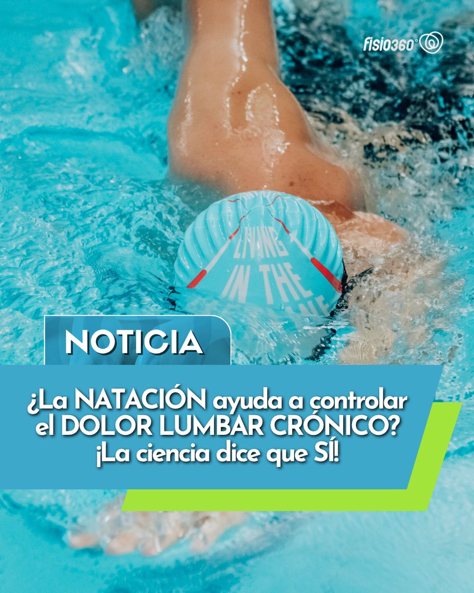 fisio360's tweet photo. ¿La NATACIÓN ayuda a controlar el DOLOR LUMBAR CRÓNICO? ¡La ciencia dice que SÍ!
+INFO https://t.co/8GsRFHlYTv
#somosfisios #fisio360es https://t.co/gAG0geEdID