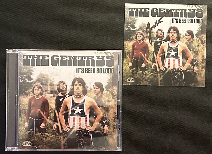 WrestleBooksLSC's tweet photo. Listening to The Gentrys’ new CD.

Hot take: The Gentrys’ version of Cinnamon Girl with @RealJimmyHart on vocals rocks harder than Neil Young &amp; Crazy Horse. https://t.co/f1SA1fWaap