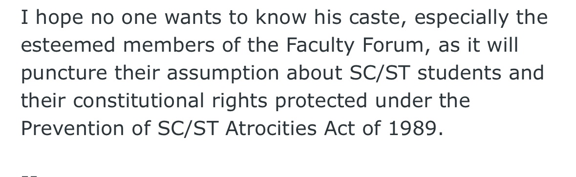 Suryakant_Waghm's tweet photo. Another colleague speaks up against Faculty Forum..

There is hope after all! https://t.co/dZasmIyXfg