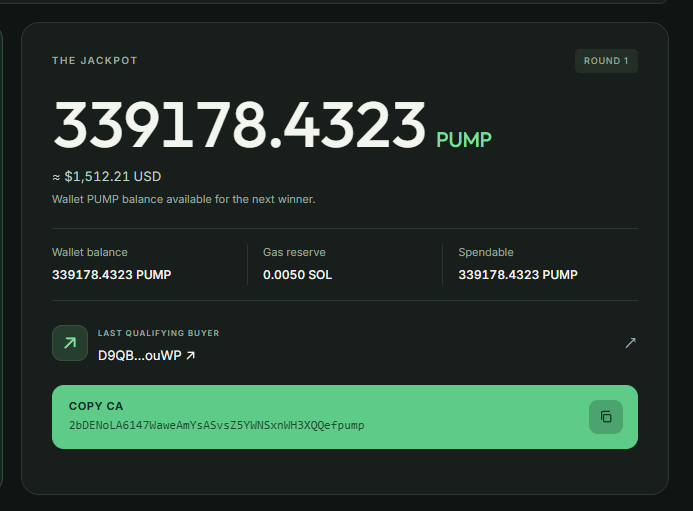 clutchdotfast's tweet photo. Over 1500 USD in the pot waiting for the last buyer.

Are you going to CLUTCH it? https://t.co/dWGQak9q5G