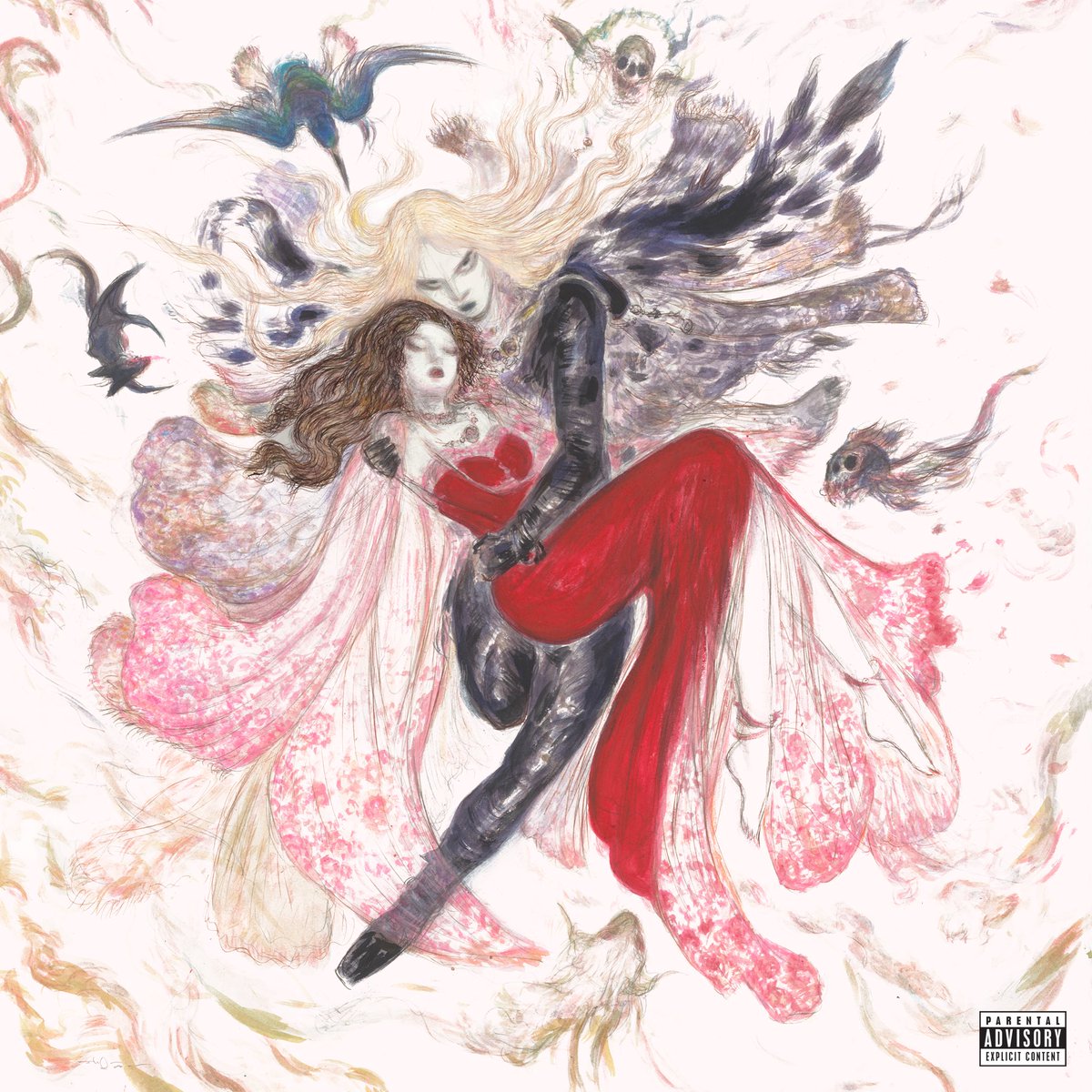 PopBase's tweet photo. 2hollis announces his fifth studio album ‘Pirouette.’

The cover art was created in collaboration with Yoshitaka Amano. https://t.co/D4QM5Ach0Q