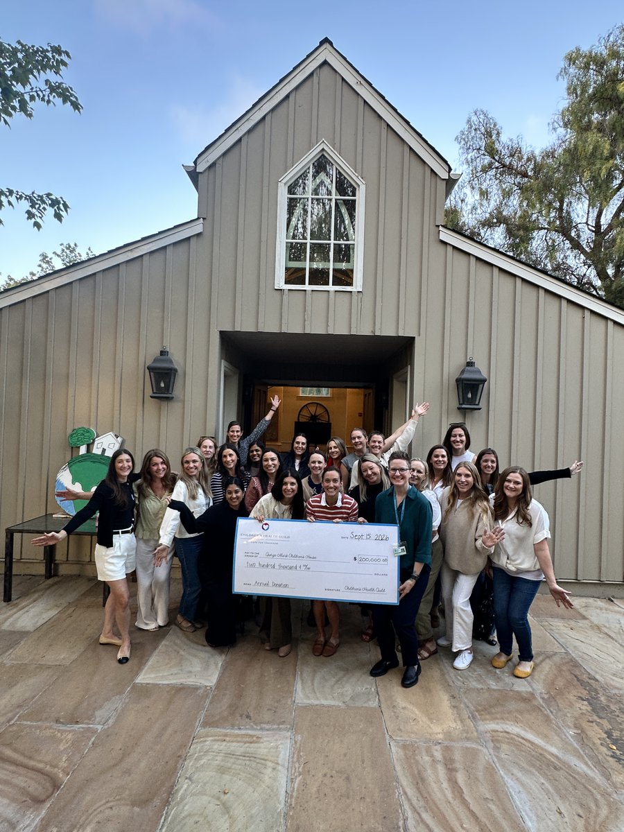 gmch's tweet photo. #ThankfulTuesday We’re grateful to Children’s Health Guild for an extraordinary $200K gift to George Mark Children’s House. 

Support from partners like CHG helps us provide compassionate care to children with complex medical needs, at no cost to families! https://t.co/SAlSV6F963