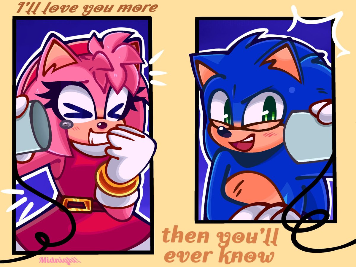 Artangelo381341's tweet photo. SonAmy Week 2026 Tumblr Day 2: Movie!🩷💙 #sonamy #sonicthehedgehog #amyrose https://t.co/GSWz90xO60