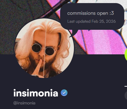 insimonia_'s tweet photo. EYOOOOOO I got VERIFIED YIPPIEEEEEE

hit me up and make some music people!!! https://t.co/mmj3FMaU4Z