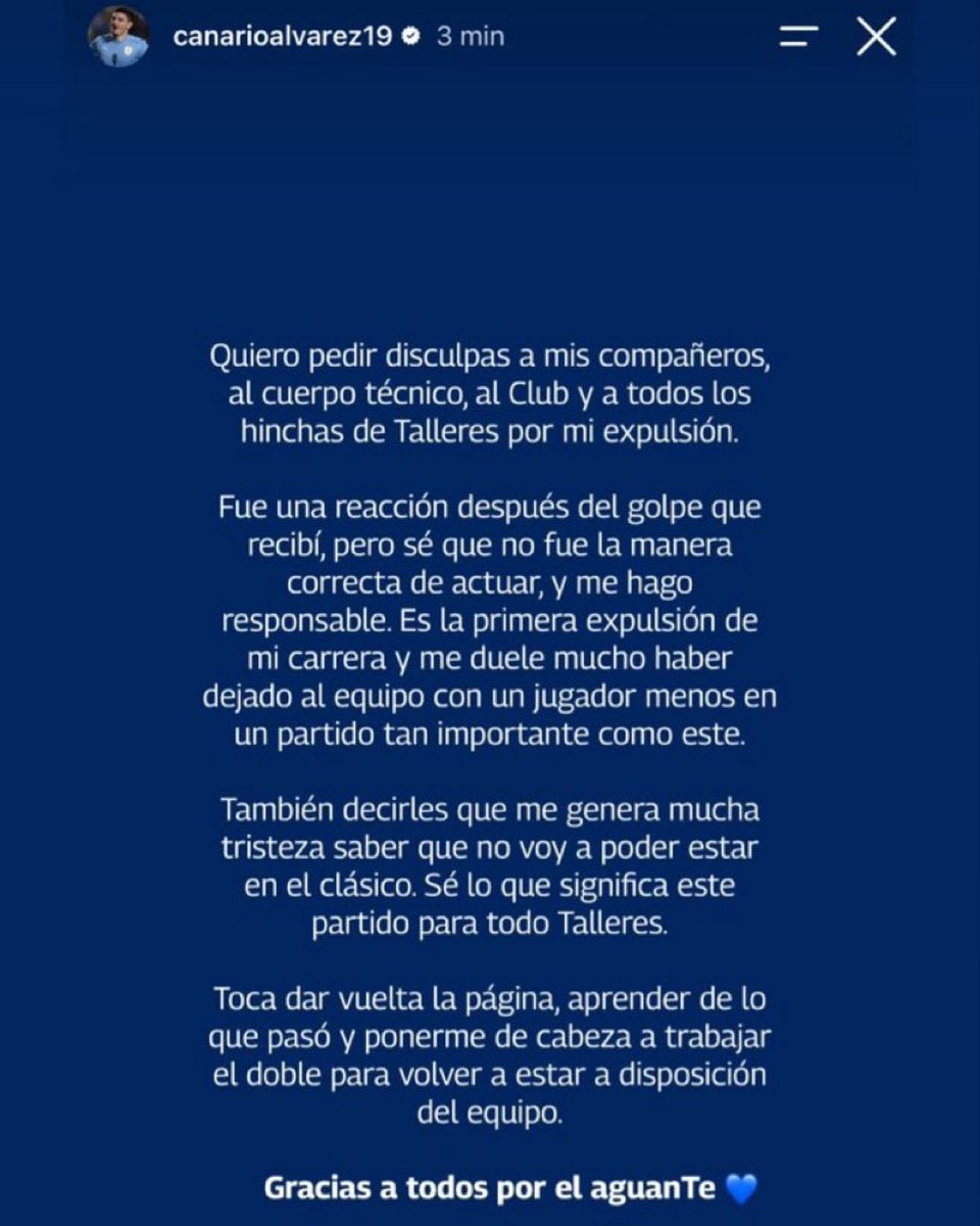 Bustoneta10's tweet photo. Huevos. Menos de un mes en el club y es el primer pedido de disculpas que veo en mucho tiempo. Tiene mi respeto. https://t.co/uJkXzaMb5O
