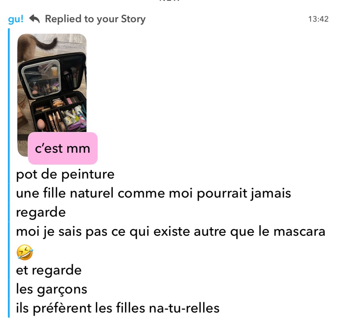 3arb1atch's tweet photo. les filles j’en ai marre mes copines sont trop vicieuses 😭🩷 https://t.co/i09HXkGsWM