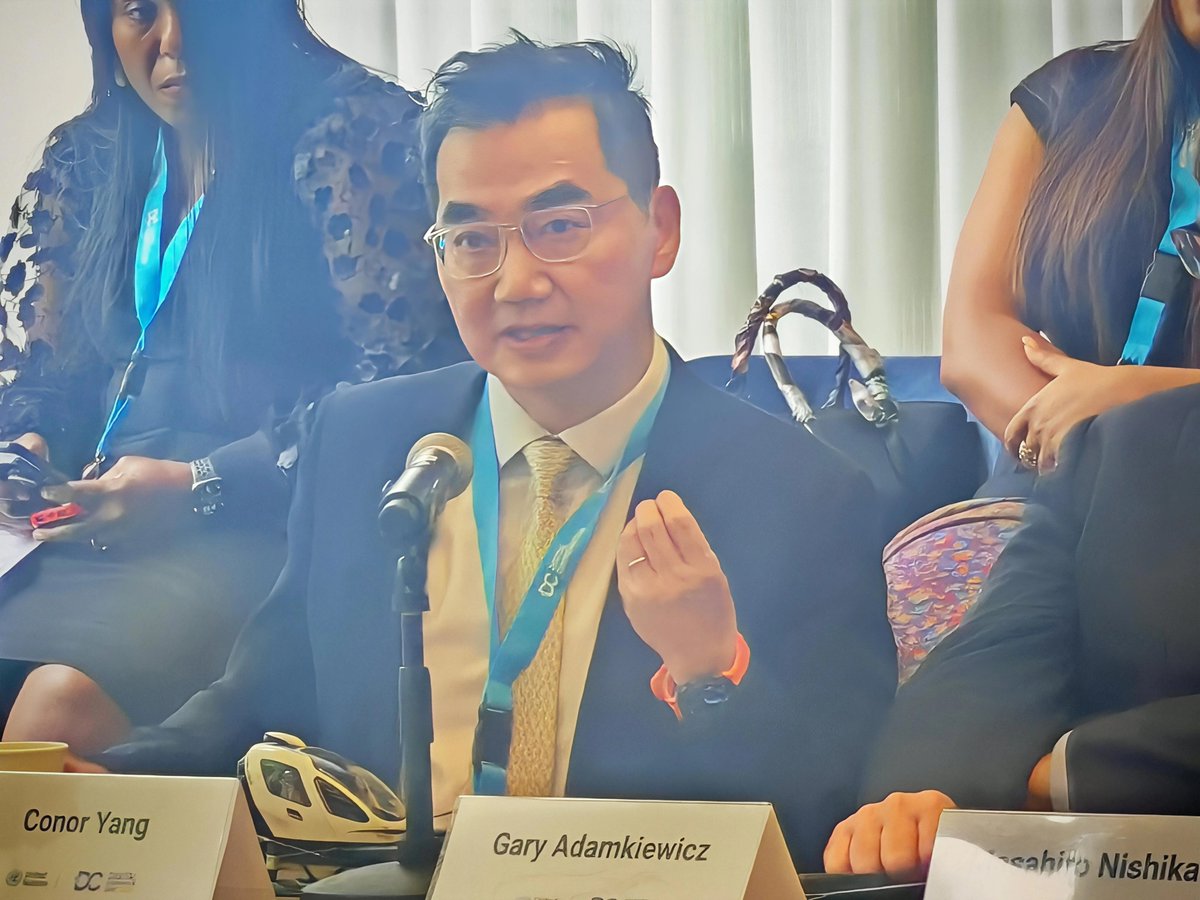 ehang's tweet photo. Empowering Digital Inclusion from the Skies: EHang at UN Digital Cooperation Day

As the only Advanced Air Mobility (AAM) / eVTOL representative invited to the 2nd UN Digital Cooperation Day during the 81st UN General Assembly High-Level Week, EHang engaged with global leaders and city representatives at the Local Action for Digital Inclusion roundtable.

Speaking at the session, our CFO Conor Yang highlighted the vital connection between digital infrastructure and urban aviation:

“Pilotless eVTOLs, such as the EH216-S, serve as the physical extension of a smart, digital urban mobility network. By advancing initiatives like our Global Fast Track Program and regulatory sandboxes across regions including Thailand and Sri Lanka, we are validating how autonomous flight can directly address real community needs.”

In dialogue with city leaders and the Mayors for Digital Cooperation (MDC), EHang urged mayors and urban planners to integrate air mobility infrastructure into broader digital master plans. Low-altitude digital infrastructure bridges geographic divides, ensuring life-saving services reach traditionally underserved areas through:

Vital Medical Transport: Fast, reliable delivery of critical medicines, diagnostics, and supplies across fragmented terrain.

Rapid Emergency Response: Instant first-response deployment during natural disasters or fire of skyscrapers and urban gridlock.

Essential Logistics: Resilient air links for isolated communities to ensure equitable access to economic resources.

By aligning with the Cities Digital Inclusion Toolkit, EHang continues to bridge cutting-edge autonomous technology with local governance—building safe, resilient, and inclusive skies where no one is left behind.
@ODET_UN #UN #AAM #EHANG #DigitalCooperationDay