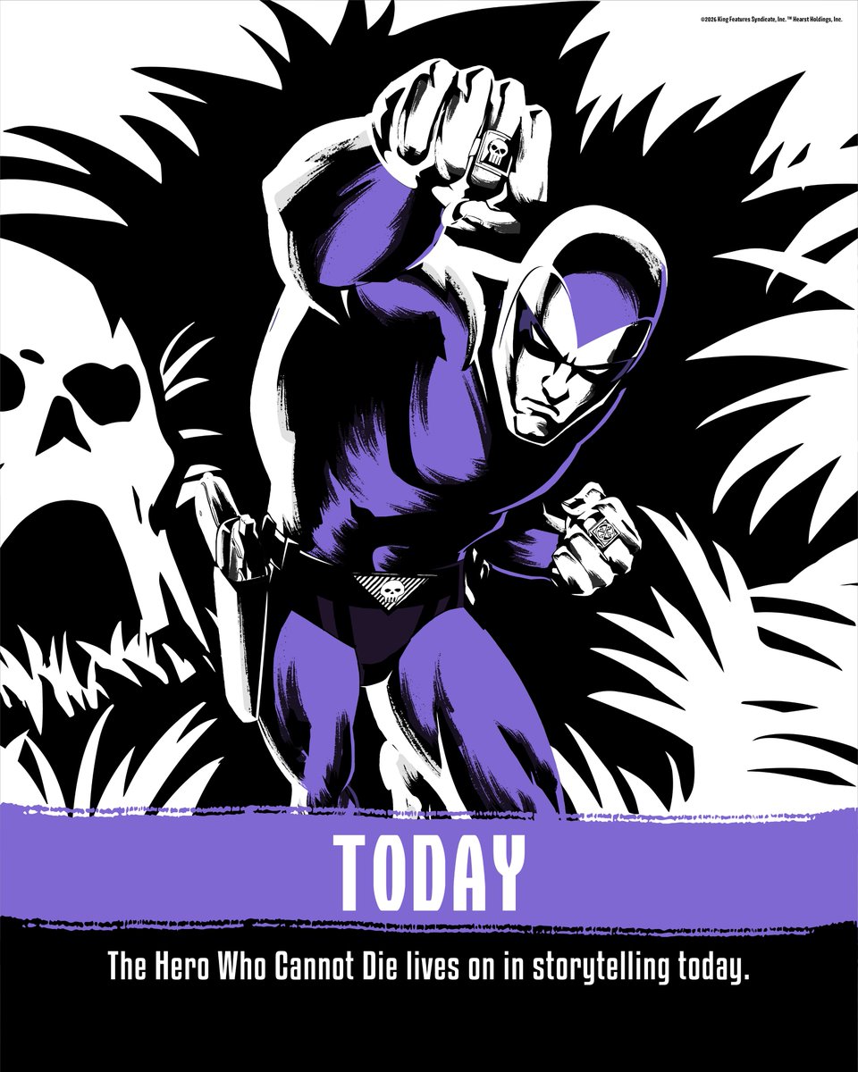 superfanus's tweet photo. One hero. One oath. Ninety years without breaking it.
From the legendary comic strip to the jungles of Bengalla.
The Phantom has been protecting the world since 1936.
And the story is still being written today.

The Ghost Who Walks Again.
And something big is coming.
09.24.2026 https://t.co/KEx7ZusRbM