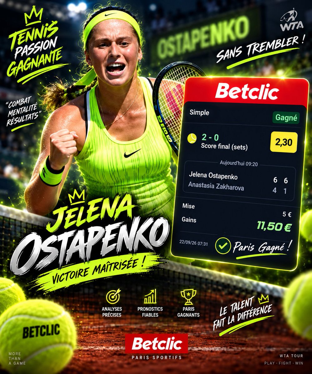 OfficielSazix's tweet photo. Grosse journée tennis aujourd'hui rejoins le lien c'est gratuit si tu veux en profiter ⬇️⬇️
https://t.co/L0AUWxhjfg

#tennis #today https://t.co/3Vikw7G9tJ