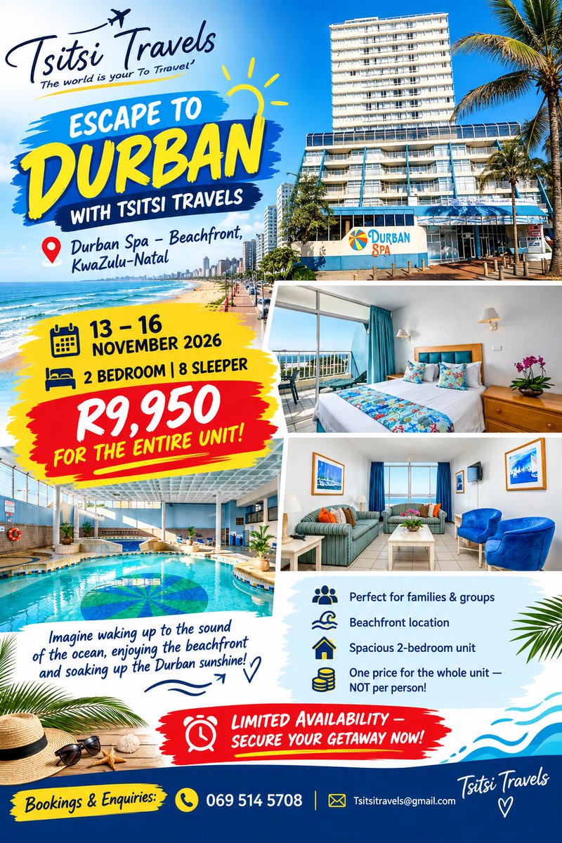 teboho_tsitsi's tweet photo. @_Hybreed_ @TsitsiTravels 
Selling Vacation Deals Book now 069 514 5708 Tsitsitravels@gmail.com https://t.co/AnenJmTLvt