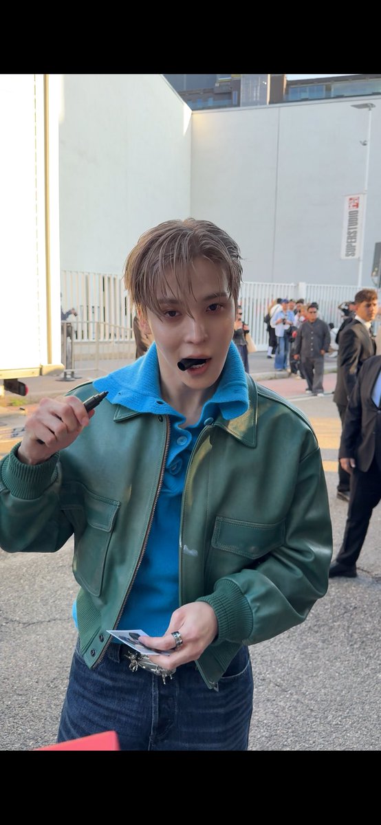 tiny_hotteokz's tweet photo. 오빠 진짜 와줘서 너무너무 고마워ㅠㅠ 오늘 즐거웠으면 좋겠고 오빠 보고 나니까 오늘 밤은 진짜 못 잘 것 같아 너무너무너무 잘생겼고 나 지금 너무너무너무너무 행복해ㅠㅠㅠ

WELCOME BACK TO MILAN YUNHO
#YUNHO #윤호 #Diesel #DieselSS27
@ATEEZofficial @DIESEL https://t.co/n1BynO169I