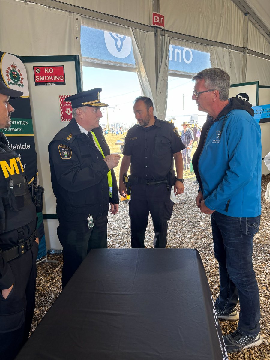 KevinHollandMPP's tweet photo. Great to be at the 2026 International Plowing Match & Rural Expo during #ONRuralWeek!
A great opportunity to connect with farmers, producers and rural leaders from across Ontario and celebrate the people, innovation and industries that keep rural communities strong. https://t.co/cbiyFaFare