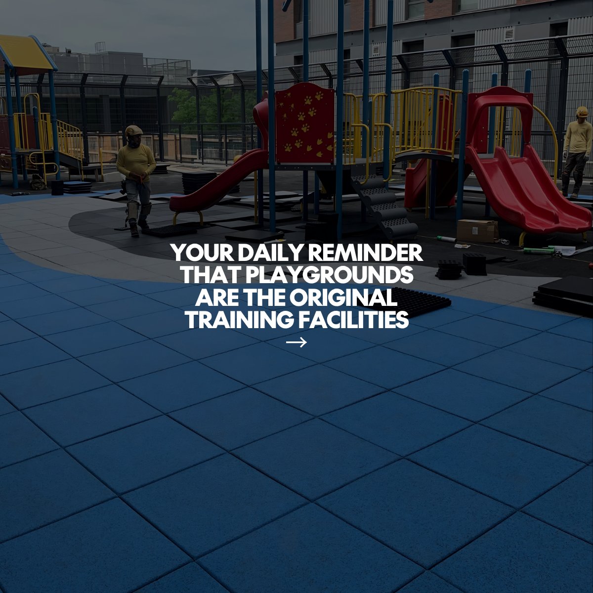 EcoreAthletic's tweet photo. Brooklyn is getting a rooftop built for movement. 🌆
This new play space features Ecore PlayGuard® rubber safety surfacing.
Shoutout to ASAP DESIGN & LOGISTICS.
#ASAPDesign
#Ecore
#PlayGuard
#RubberFlooring
#PlaygroundSafety
#RooftopPlayground
#OutdoorPlay https://t.co/6nSP5ZUCaV