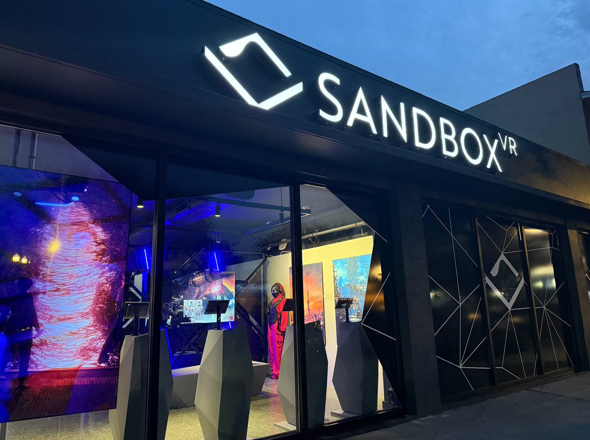 StuffToDoInTB's tweet photo. Your friend group NEEDS to try this 👾 Step inside a virtual world at Sandbox VR for an immersive experience that feels way more real than your average video game. 🎮✨ You’ll be moving, battling enemies, and laughing your way through the adventure!
https://t.co/ttcZxlpy88 https://t.co/D2CE5JuoYt